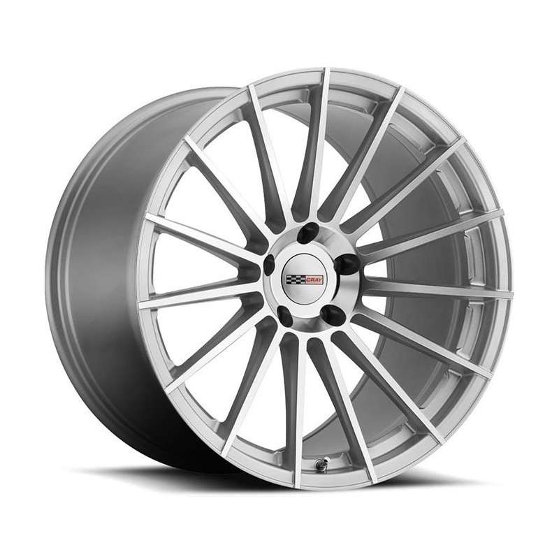 Cray Mako 12x20 5x120.65 ET41 silber frontpoliert