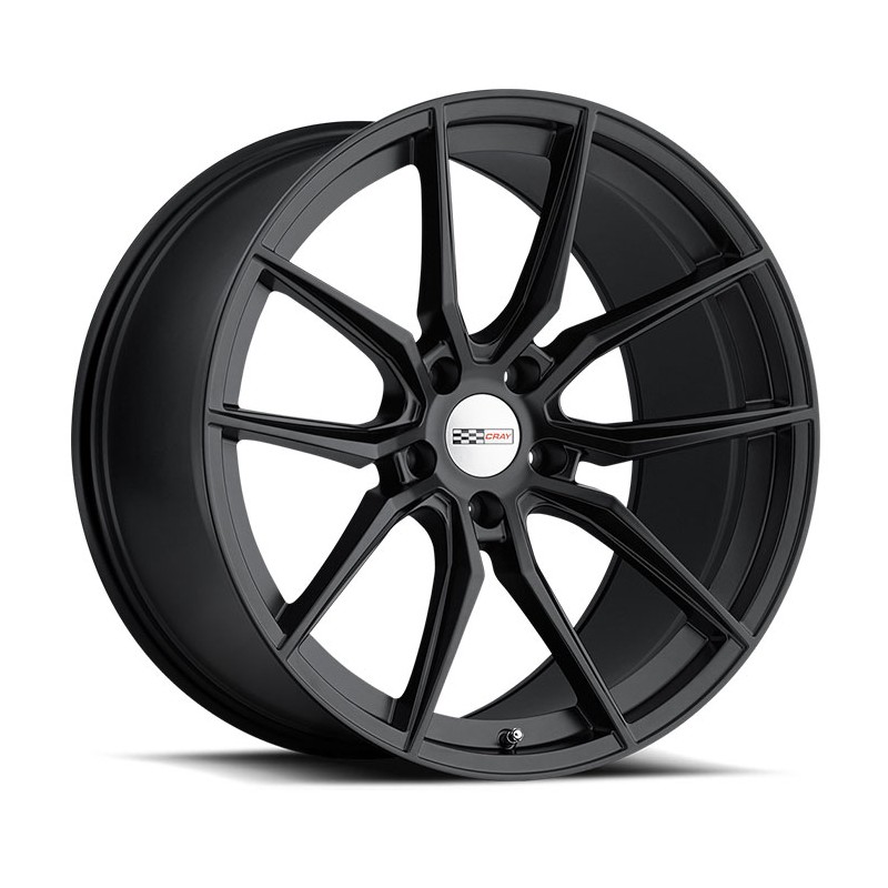 Cray Spider 10.5x20 5x120.65 ET65 schwarz matt