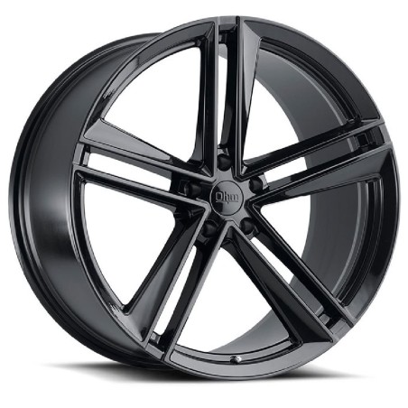 Ohm Lightning 8.5x19.0 5x114.3 ET30 schwarz glanz