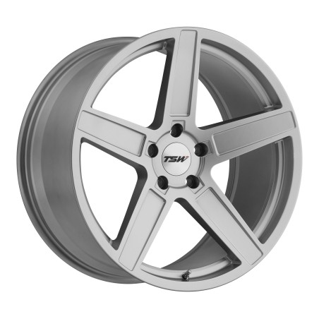 TSW Ascent 8.0x17 5x108 ET40 titanium silber matt