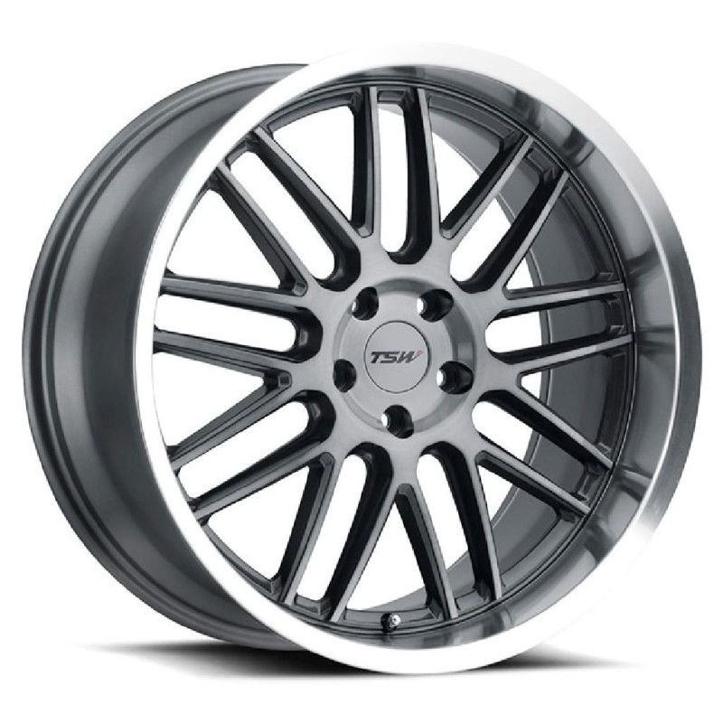 TSW Avalon 9x20 ET15 5x120 gunmetal machined lip