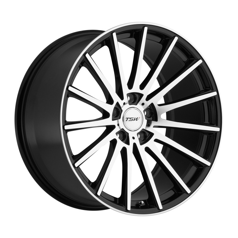 TSW Chicane 10.0x20 5x112 ET40 schwarz frontpoliert