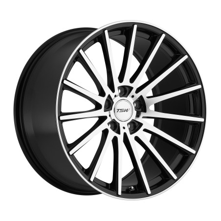 TSW Chicane 8.5x19 5x114 ET40 schwarz frontpoliert