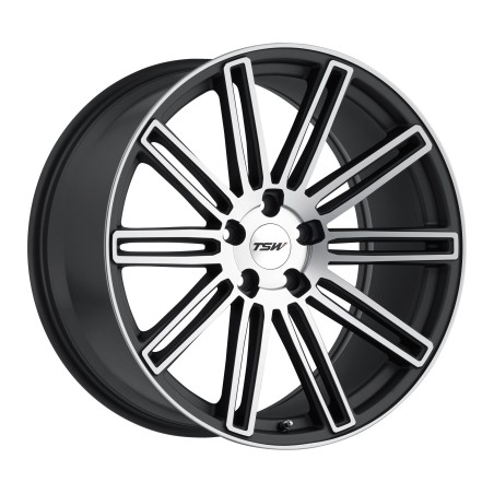 TSW Crowthorne 8.5x19 5x100 ET35 gunmetal matt frontpoliert