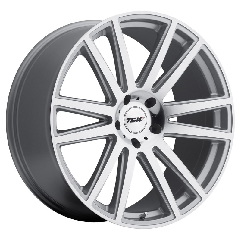 TSW Gatsby 10.0x20 5x112 ET44 silber frontpoliert