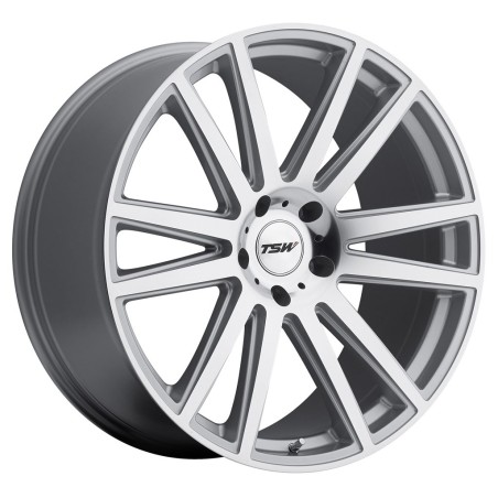 TSW Gatsby 10.0x20 5x112 ET44 silber frontpoliert