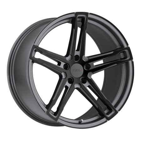 TSW Mechanica 10.0x20 5x120 ET35 gunmetal matt mit schwarz-glanz lackierter Front