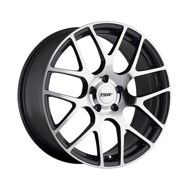 TSW Nurburgring 9.0x22 5x108 ET37 gunmetal gloss frontpolished RF