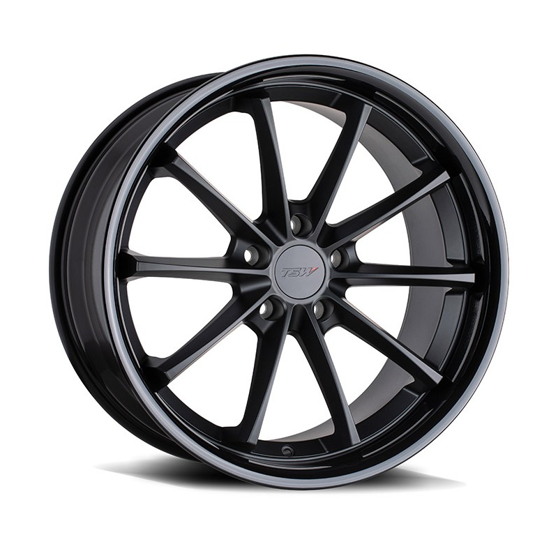 TSW Sweep 8.5x19 5x120 ET20 schwarz matt/glanz Lippe