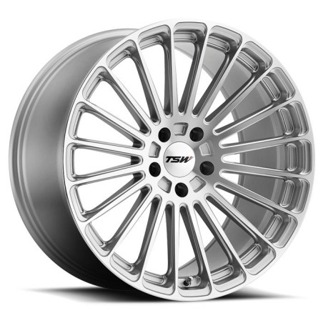 TSW Turbina 10.5x22 5x108 ET42 silber frontpoliert
