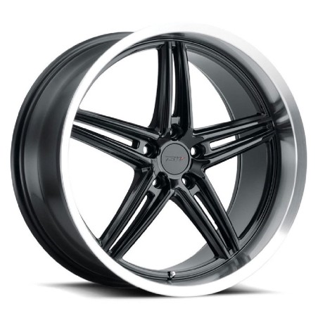 TSW Variante 9.0x20 5x112 ET32 schwarz glanz/machined lip
