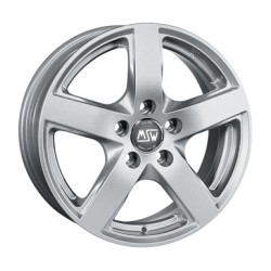 MSW 55 8.5 x 18 silber Alufelge